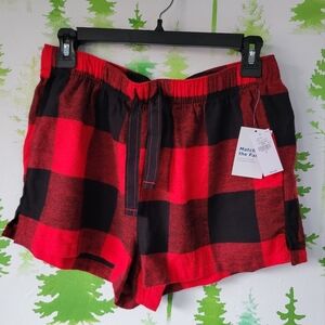 Small Flannel Shorts.